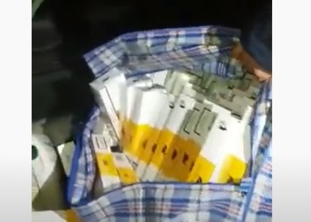 Un moldovean depistat în zona de frontieră cu țigări de contrabandă